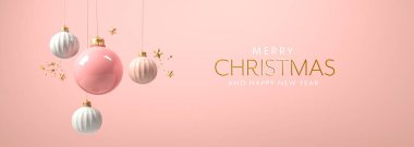 Küçük yıldızlı Noel mücevherleri - 3D render