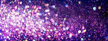 Güzel parlak ışık ve glitter arka plan