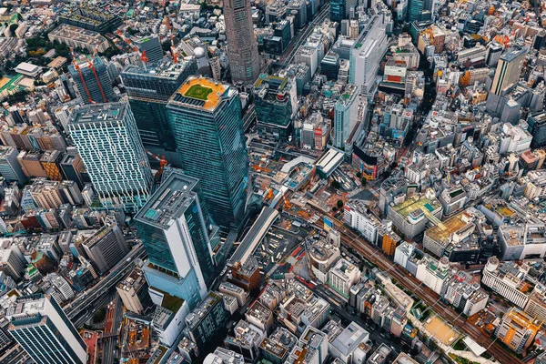 Vue Aérienne Ville Shibuya Tokyo Japon — Photo