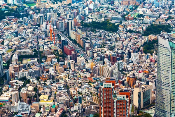 Luchtfoto Van Minato City Tokio Japan — Stockfoto