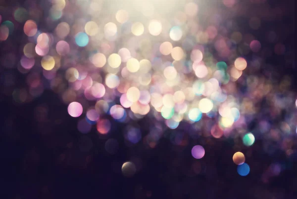 Schöne Abstrakte Glänzende Licht Und Glitzerhintergrund — Stockfoto