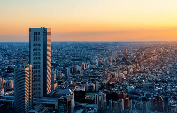 Wolkenkratzer Überragen Das Stadtbild Von Nishi Shinjuku Tokio Japan Bei — Stockfoto
