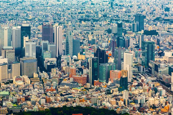 Luchtfoto Van Skysrapers Van Shinjuku Tokyo Japan — Stockfoto