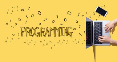 Bilgisayarla çalışan kişiye programlama