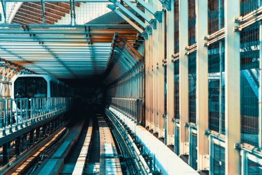 Otomatik raydan Tokyo ve Japonya görünümü