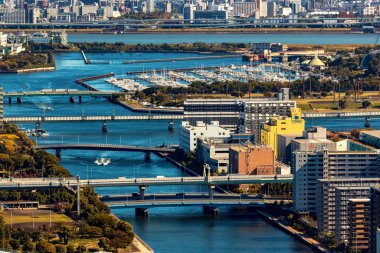 Odaiba ve Tokyo Körfezi, Tokyo, Japonya