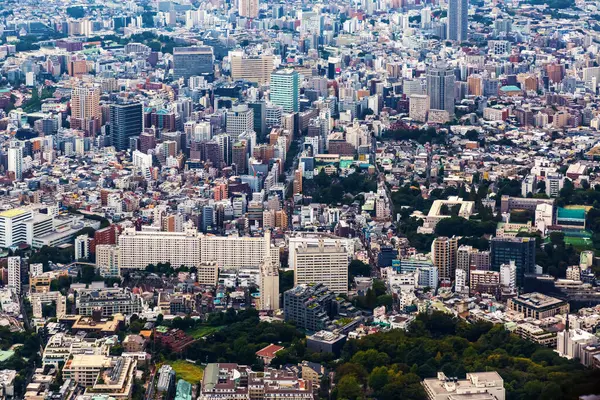 Minato City, Tokyo, Japonya 'nın hava manzarası