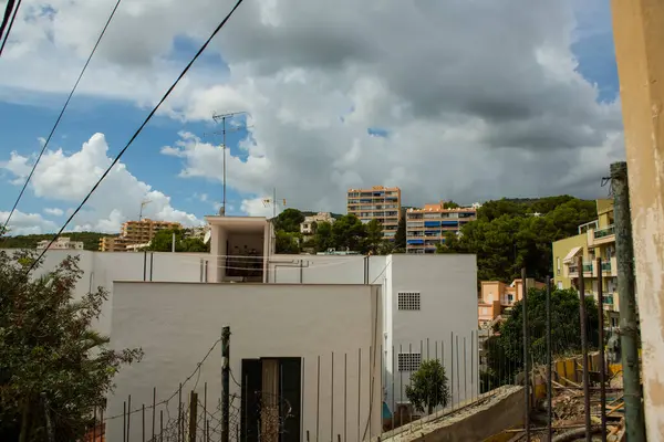 stock image Rooftops in Sant Augusti, Mallorca