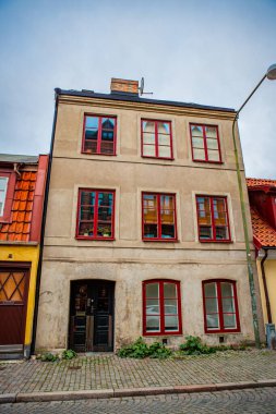 İsveç, Malmö 'deki Gamla Vaster bölgesinde bir ev.