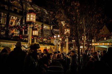 Danimarka, Kopenhag 'da Tivoli' de Noel pazarı