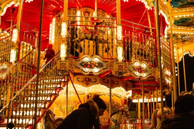 Danimarka, Kopenhag 'da Tivoli' de Noel pazarı
