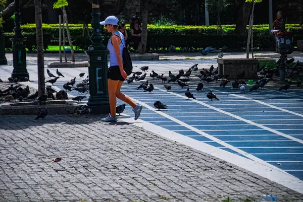 Yunanistan 'ın Selanik kentindeki Aristo Meydanı
