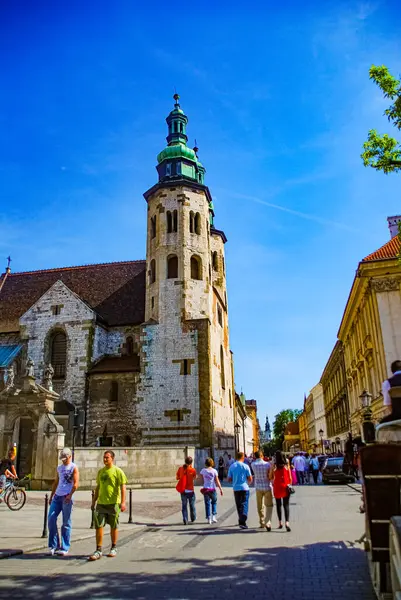Polonya, Krakow 'daki birçok kiliseden biri..