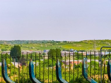 Stoke-on-Trent, İngiltere 'den manzara görüntüsü.