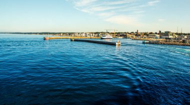 Picture from Helsingborg harbor in south Sweden