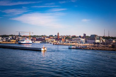 Picture from Helsingborg harbor in south Sweden