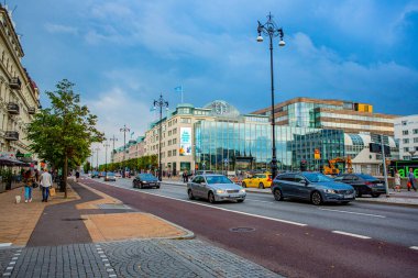 İsveç, Helsingborg 'da şehir silüeti