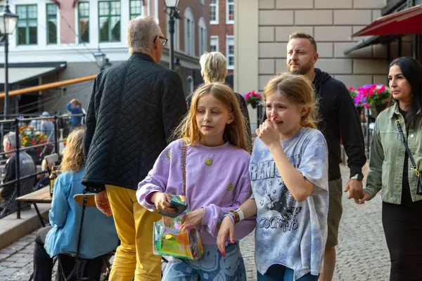 İsveç, Göteborg 'daki Liseberg eğlence parkı.