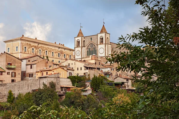 San Martino Cimino Viterbo Lazio Itálie Městská Krajina Starého Města — Stock fotografie