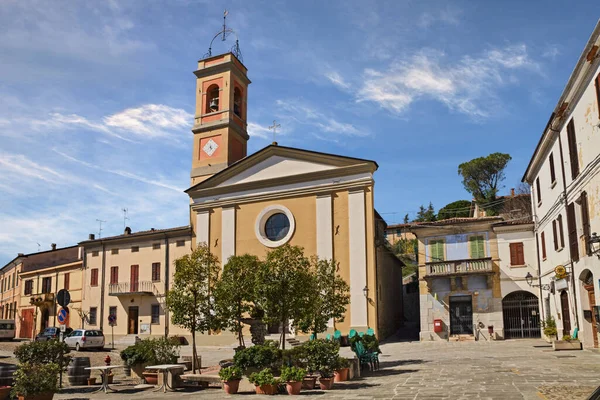Predappio Alta Forli Cesena Emilia Romagna Talya Kilisesi Eski Talyan — Stok fotoğraf