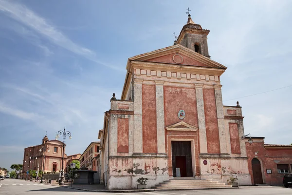 Longiano Forli Cesena Emilia Romagna Itálie Farní Kostel Svatyně Svatého — Stock fotografie