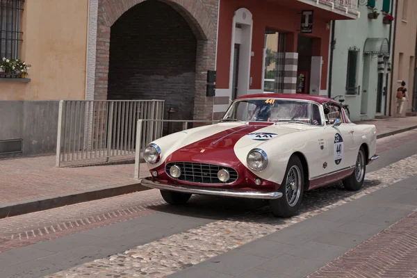 Vintage Sports Car Ferrari 250 Boano 1956 Classic Car Race 스톡 이미지