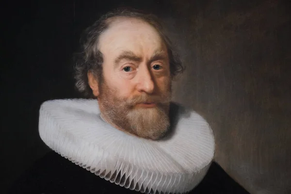 Retrato Andries Bicker Óleo Sobre Tabla Bartolomé Van Der Helst —  Fotos de Stock