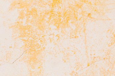 Sarı ve beyaz duvar, yüzey dokusunu çatlatmış. Sanat deisgn