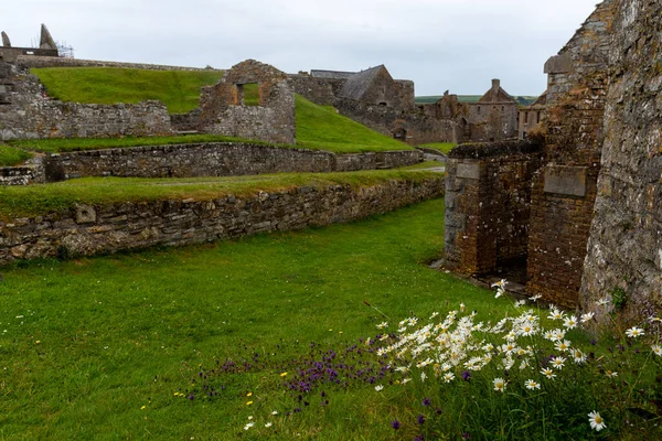 고대성의 유적이야 요새킨 세일의 기념비적 아일랜드 카운티 아일랜드 — 스톡 사진