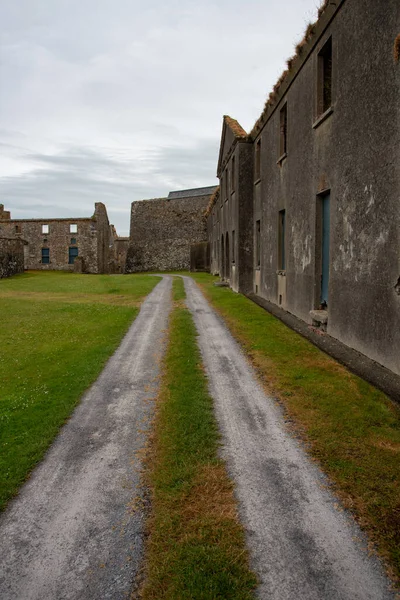 Ruínas Castelo Antigo Charles Fort Kinsale Lugar Referência Cork County — Fotografia de Stock