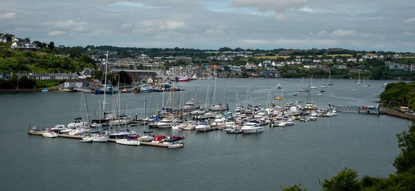 Kinsale Ireland June 2022 Kinsale Port Boats Marored 爱尔兰 大西洋 — 图库照片