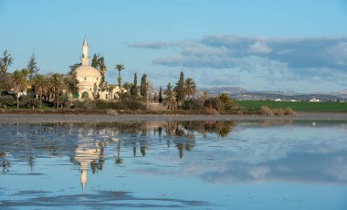 Hala Sultan Tekke veya Umm Haram Camii, Kıbrıs Rum Kesimi 'nin Larnaka Tuz Gölü' nün batı kıyısında bir dinsel Müslüman türbesi..