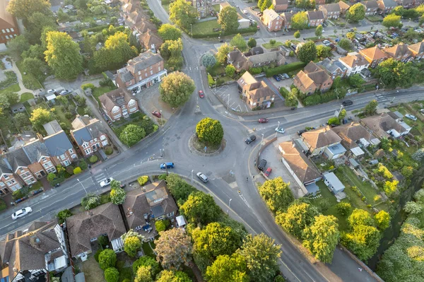 Drone Décor Aérien Ville Canterbury Dans Kent Royaume Uni Paysage — Photo