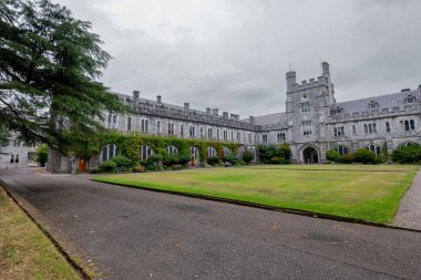 Üniversite mantar eğitimi ana bina ve bahçeler. Mantar Şehri İrlanda