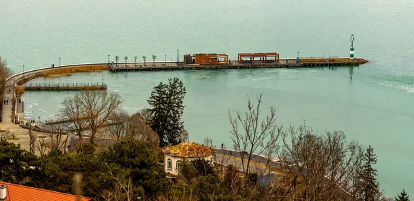 Тиханский Порт Балатоне Венгрии — стоковое фото