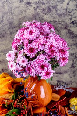 Kasımpatılar, bazen anne ya da kasımpatı olarak da adlandırılır, Asteraceae familyasındaki kasımpatı cinsinin çiçek açan bitkileridir. Doğu Asya ve kuzeydoğu Avrupa 'ya özgüdürler. Bir demet pembe kasımpatı çiçekleri ve taç yapraklarının beyaz uçları..