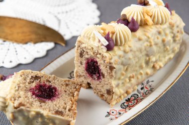 Seyahat Keki, Gateaux de Voyage beyaz çikolatalı ganache