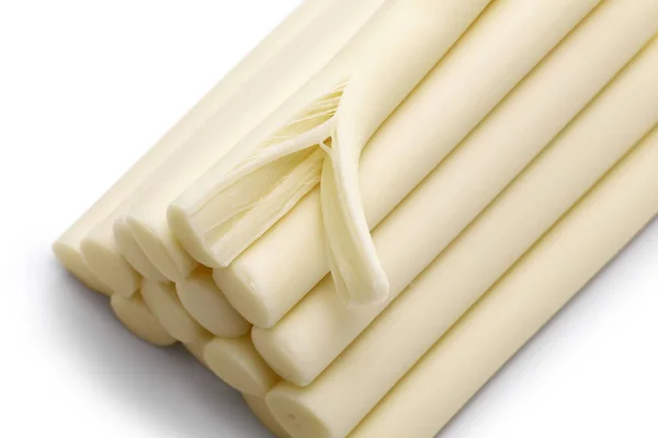 String Cheese Fried Mozzarella Sticks Isolated White Background — Stock Photo, Image