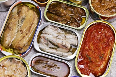 a tinned fish platter for date night