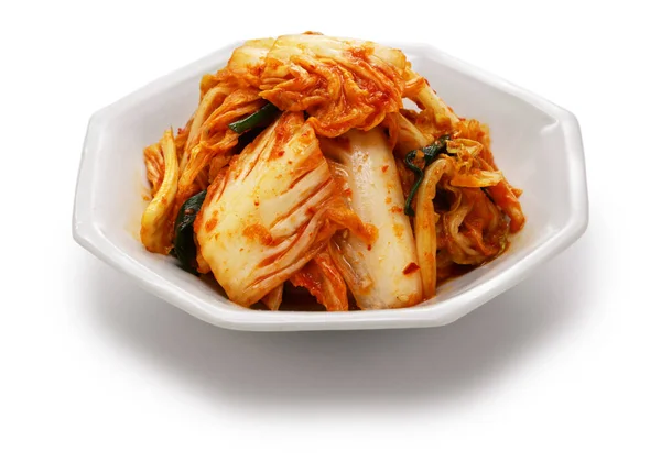 Baechu Kocchori Instant Napa Káposzta Kimchi Koreai Étel — Stock Fotó