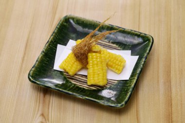 mısır ve mısır sakallı tempura, Japon mutfağı