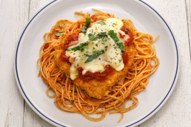 Parmesanlı tavuk, Amerikan mutfağı.