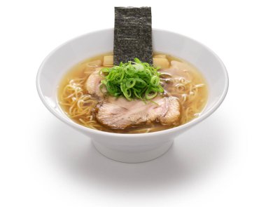 Soya soslu ramen çorbası, Japon yemeği.