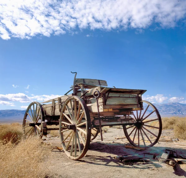 Abandoned Carriage Edge Bodie Ghost Town California Usa — Stock Photo, Image