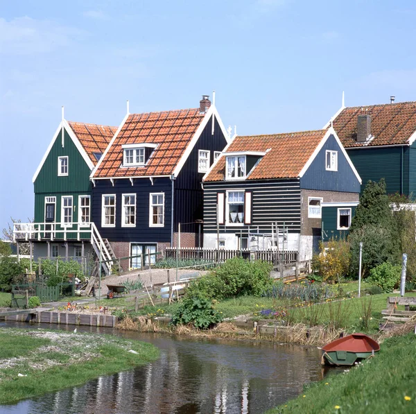 Barrio Rozenwerf Una Parte Histórica Marken Países Bajos — Foto de Stock