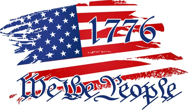 We The People American Flag 1776