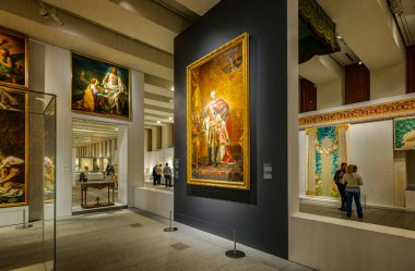 Madrid, İspanya - 4 Kasım 2024. III. Charles, İspanya ve Hint Adaları Kralı. Tuval üzerine yağ. 1765 yılında Anton Raphael Mengs tarafından Kraliyet Sarayı 'ndaki Kraliyet Koleksiyonları Galerisi' nde yapıldı..