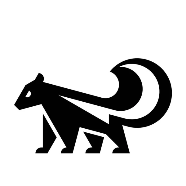 Stinktier Logo Symboldesign Vorlagenelemente — Stockvektor