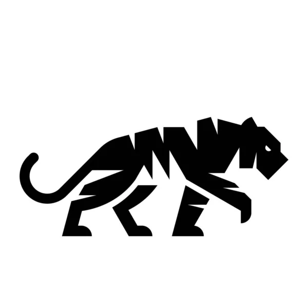 Tiger Logo Icon Design Template Elements — Stock Vector