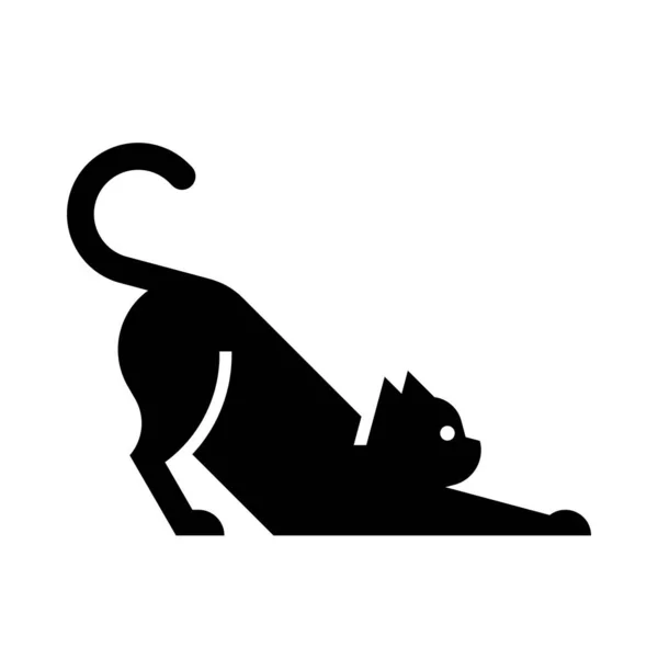 Logo Kočky Návrh Ikon Elementy Šablony — Stockový vektor